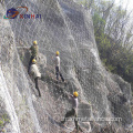 Protection de pente Net Hexagonal Mesh Rockfall Protection